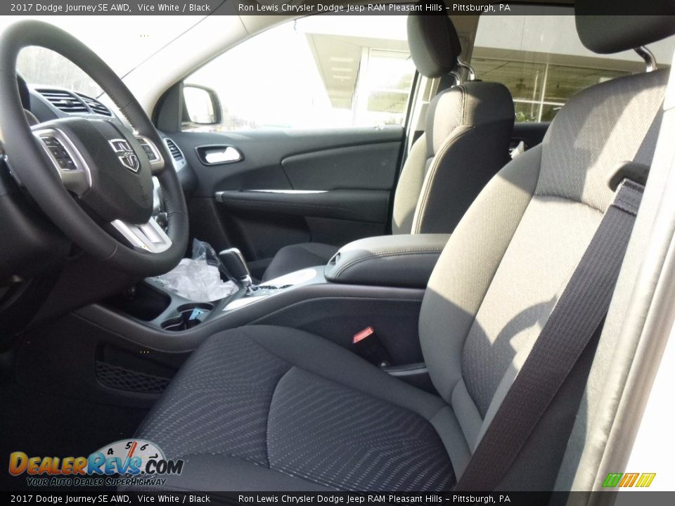 2017 Dodge Journey SE AWD Vice White / Black Photo #11