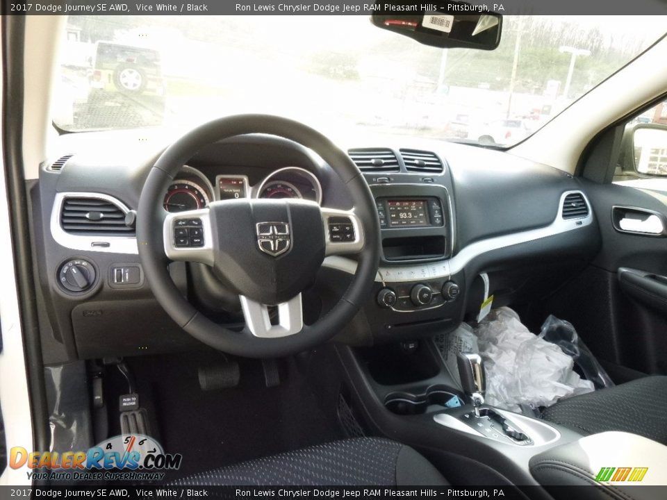 2017 Dodge Journey SE AWD Vice White / Black Photo #14
