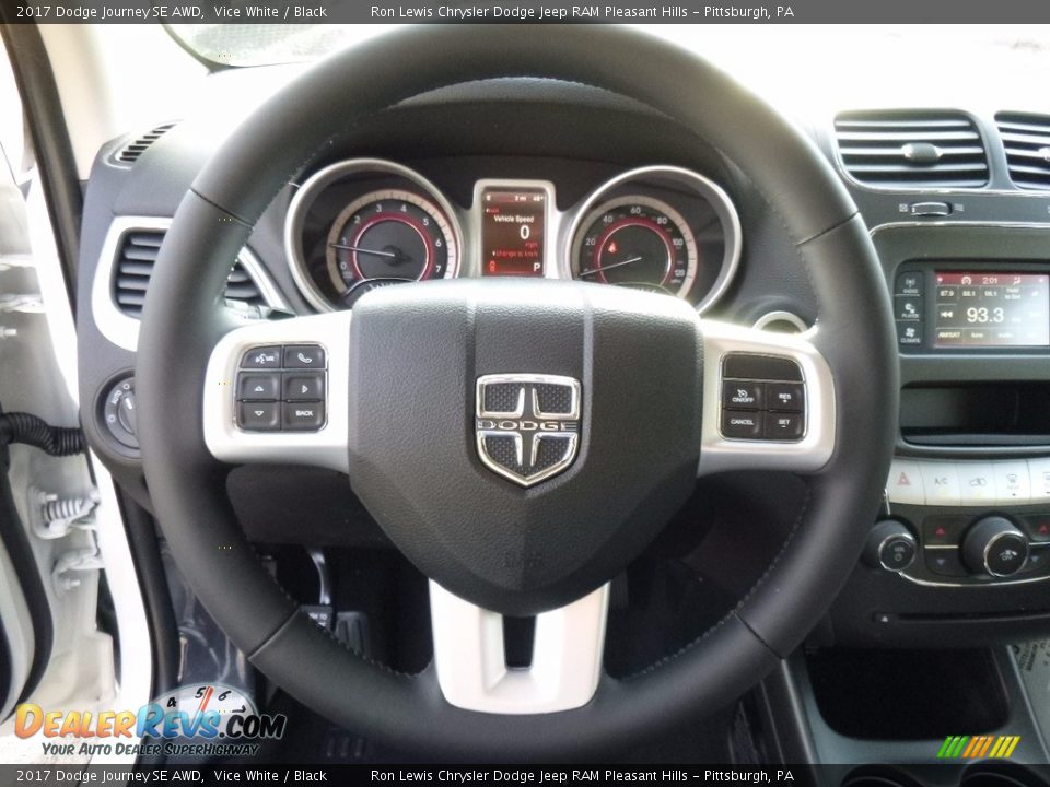 2017 Dodge Journey SE AWD Vice White / Black Photo #18