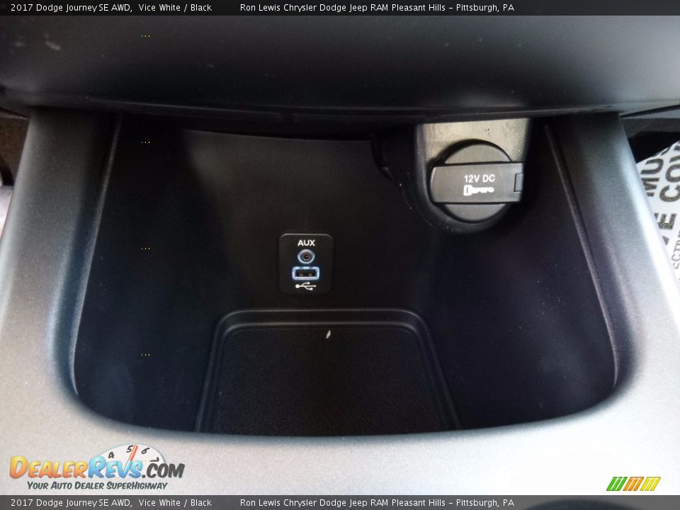 2017 Dodge Journey SE AWD Vice White / Black Photo #19