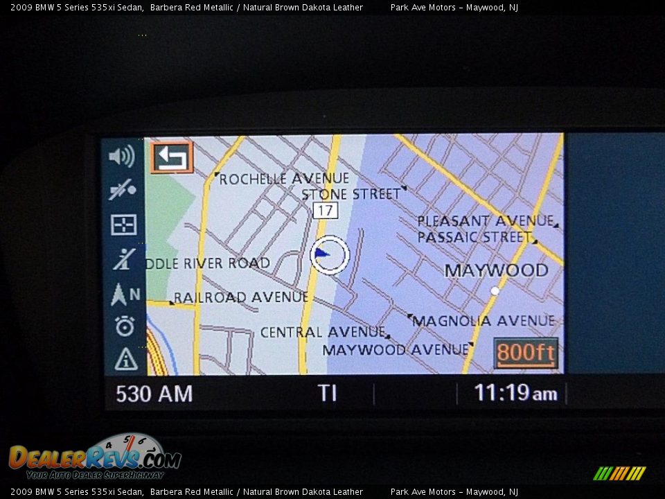 2009 BMW 5 Series 535xi Sedan Barbera Red Metallic / Natural Brown Dakota Leather Photo #31