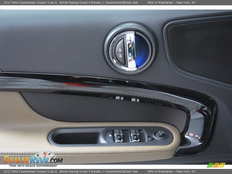 2017 Mini Countryman Cooper S ALL4 British Racing Green II Metallic / Chesterfield/British Oak Photo #7