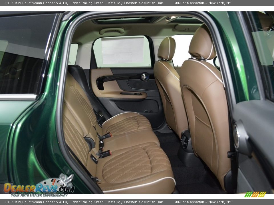 2017 Mini Countryman Cooper S ALL4 British Racing Green II Metallic / Chesterfield/British Oak Photo #14