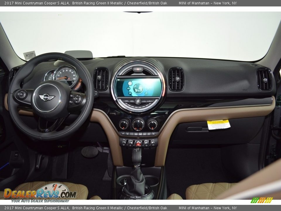 2017 Mini Countryman Cooper S ALL4 British Racing Green II Metallic / Chesterfield/British Oak Photo #15