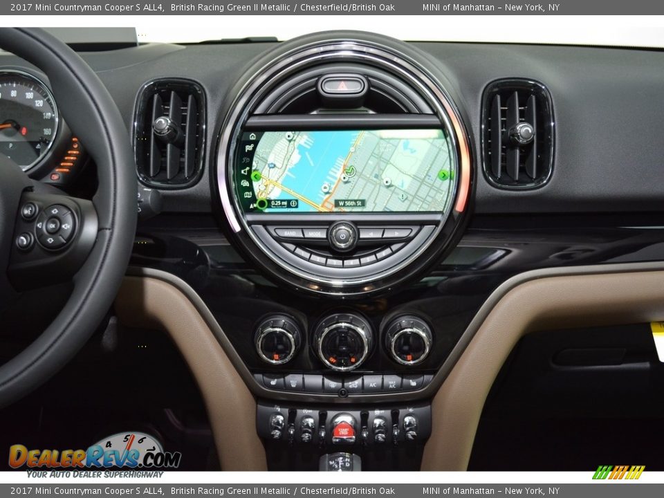 2017 Mini Countryman Cooper S ALL4 British Racing Green II Metallic / Chesterfield/British Oak Photo #16