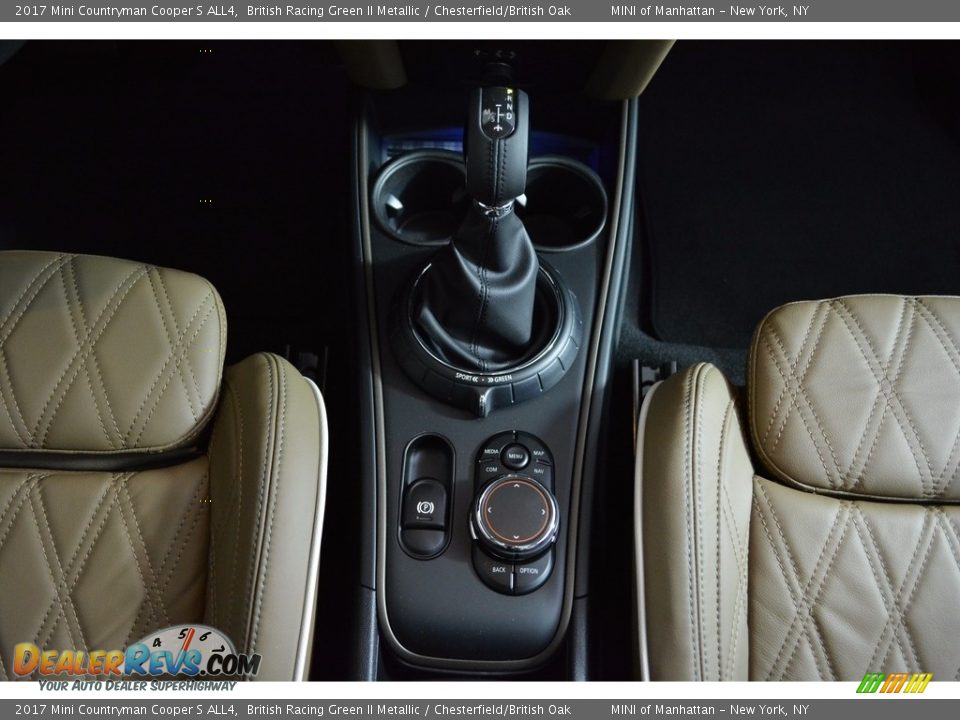 2017 Mini Countryman Cooper S ALL4 British Racing Green II Metallic / Chesterfield/British Oak Photo #17