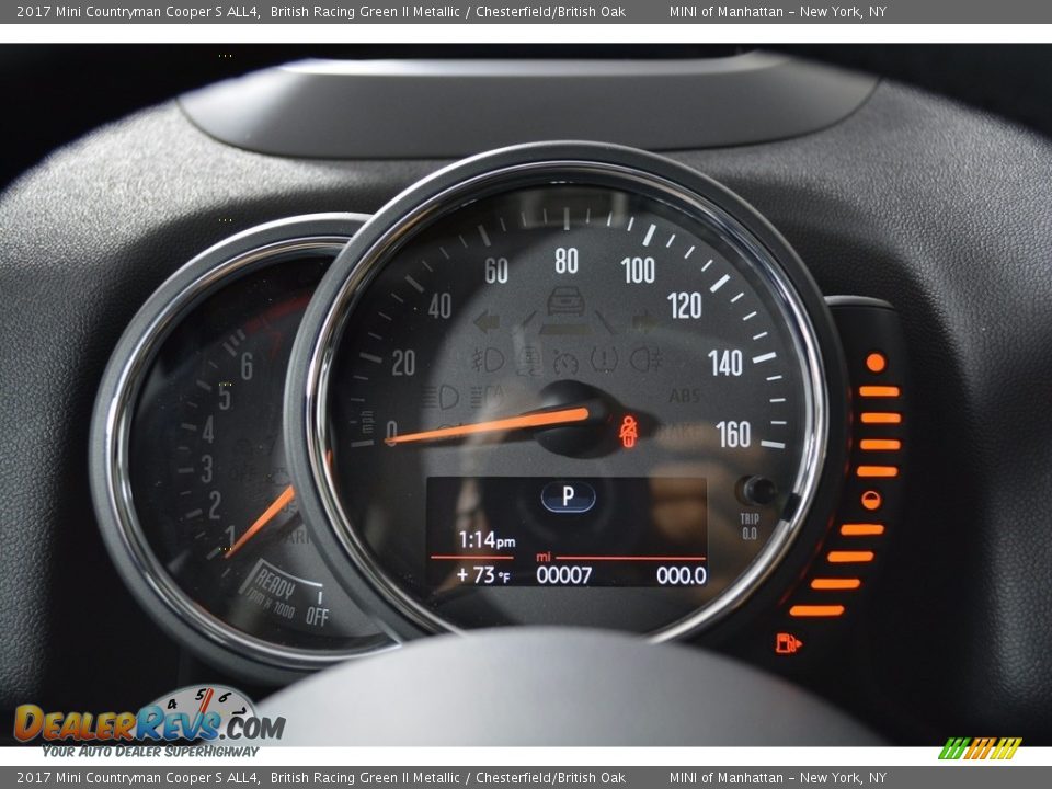 2017 Mini Countryman Cooper S ALL4 British Racing Green II Metallic / Chesterfield/British Oak Photo #19