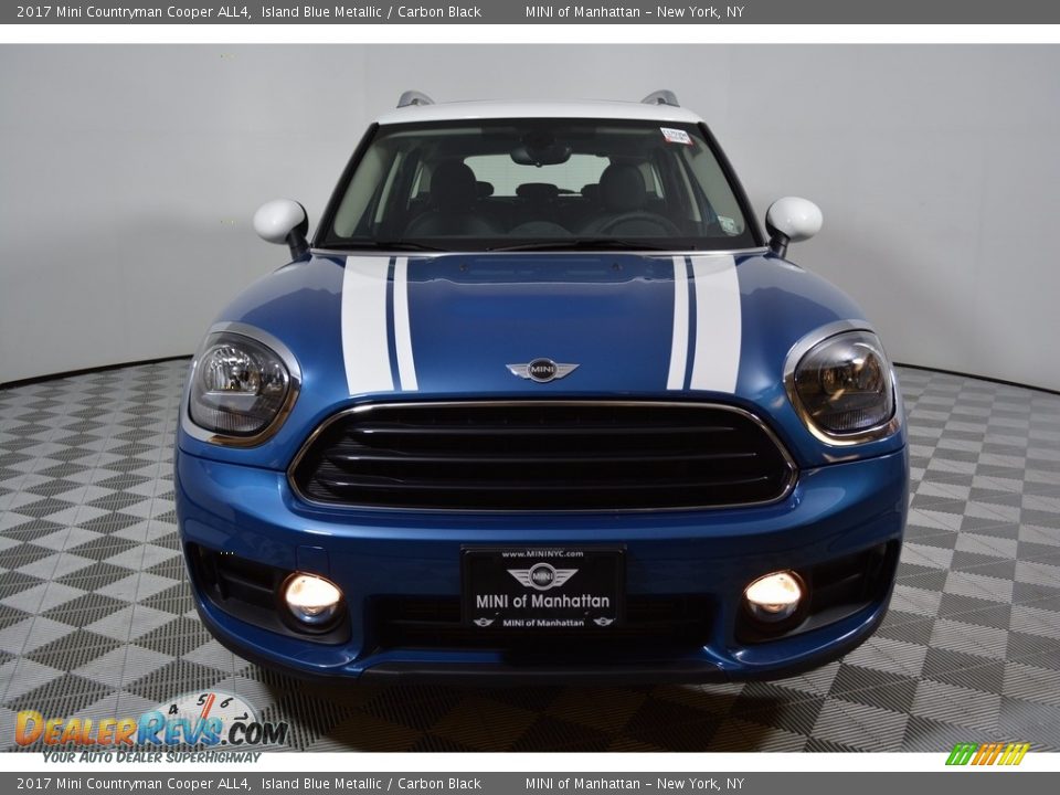 2017 Mini Countryman Cooper ALL4 Island Blue Metallic / Carbon Black Photo #2