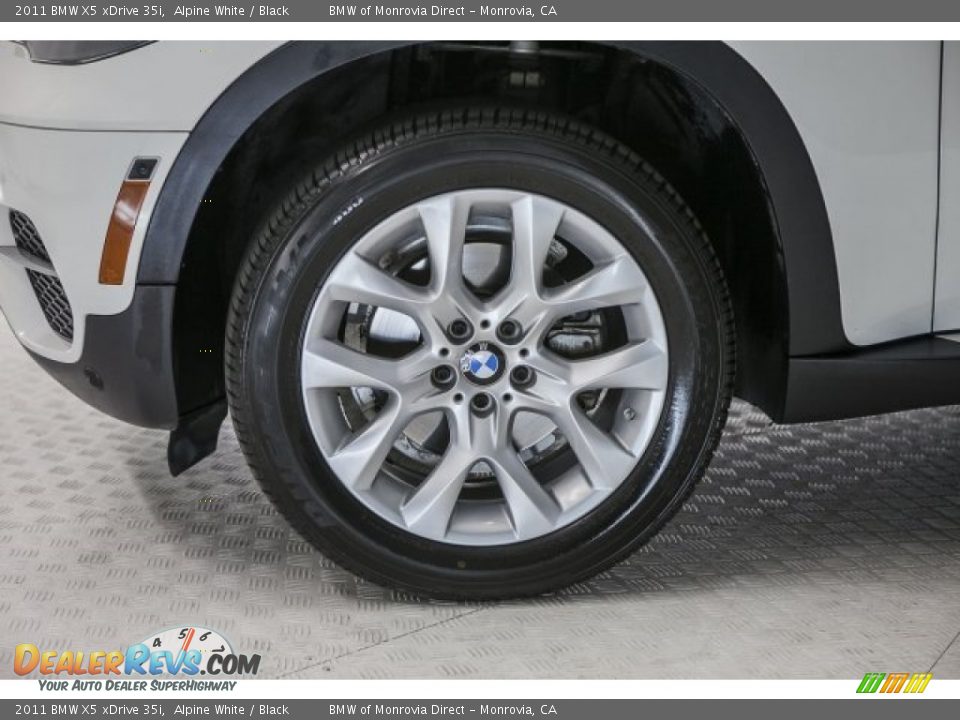 2011 BMW X5 xDrive 35i Alpine White / Black Photo #8
