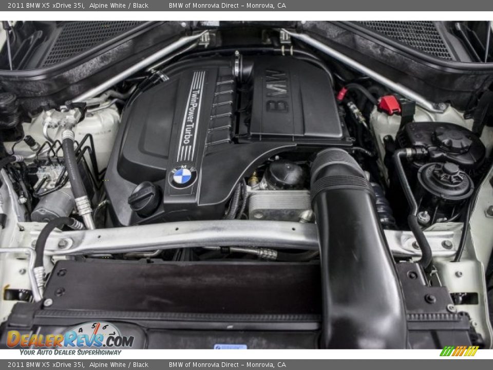 2011 BMW X5 xDrive 35i Alpine White / Black Photo #9