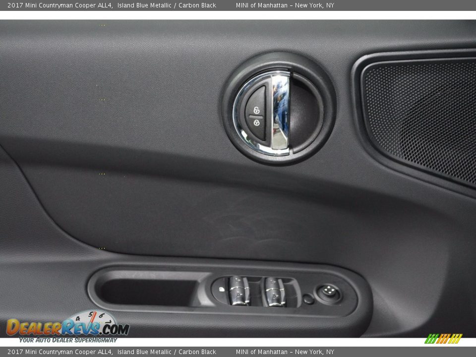 2017 Mini Countryman Cooper ALL4 Island Blue Metallic / Carbon Black Photo #7
