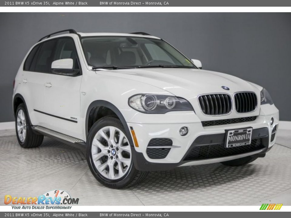 2011 BMW X5 xDrive 35i Alpine White / Black Photo #12