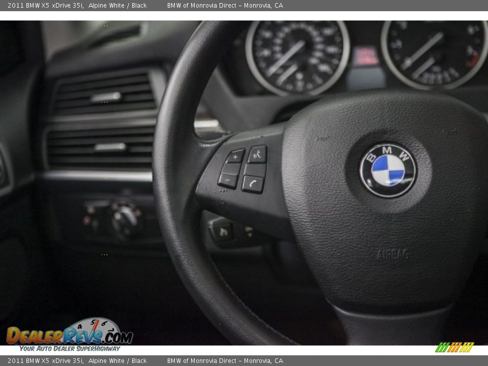 2011 BMW X5 xDrive 35i Alpine White / Black Photo #13