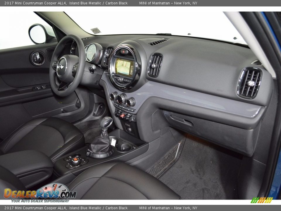 2017 Mini Countryman Cooper ALL4 Island Blue Metallic / Carbon Black Photo #10