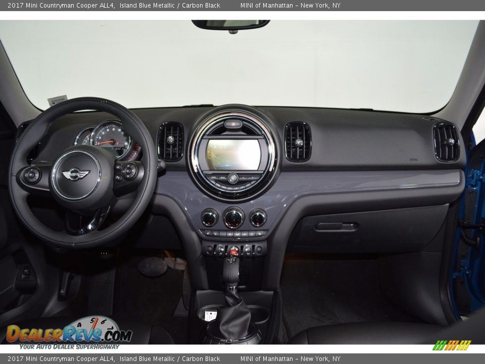 2017 Mini Countryman Cooper ALL4 Island Blue Metallic / Carbon Black Photo #13