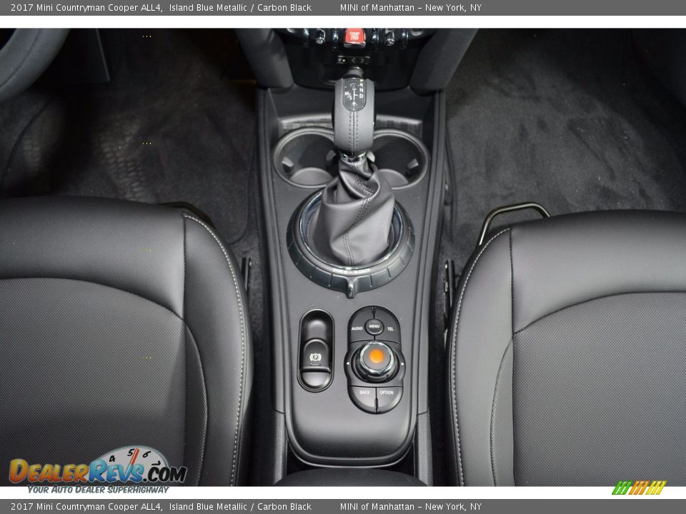 2017 Mini Countryman Cooper ALL4 Island Blue Metallic / Carbon Black Photo #15