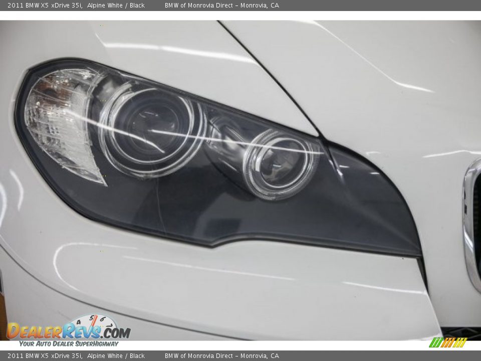 2011 BMW X5 xDrive 35i Alpine White / Black Photo #25