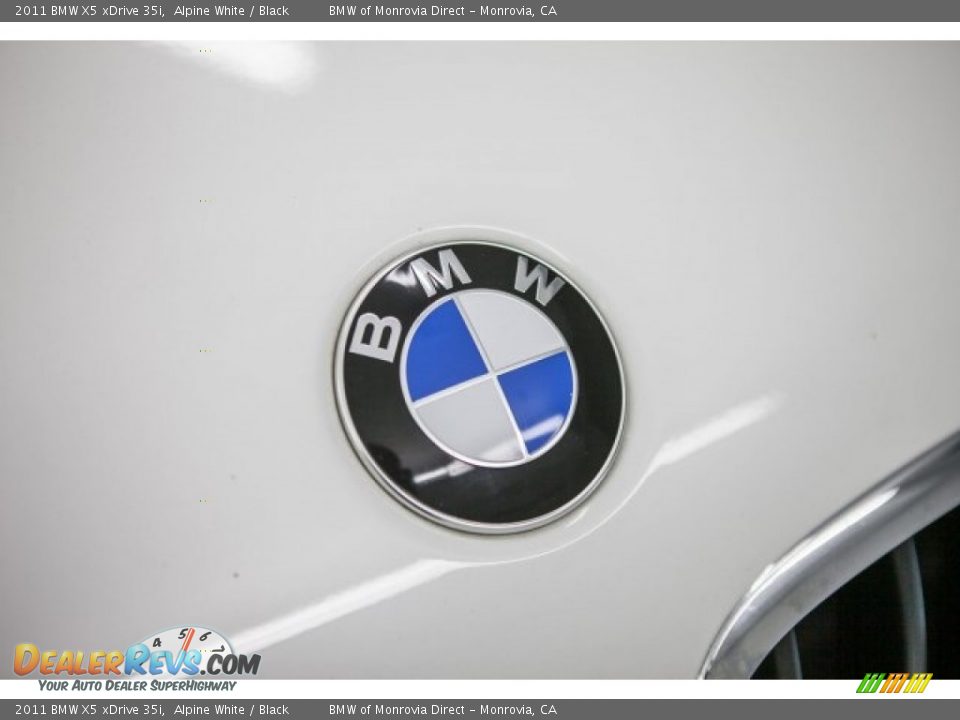 2011 BMW X5 xDrive 35i Alpine White / Black Photo #26