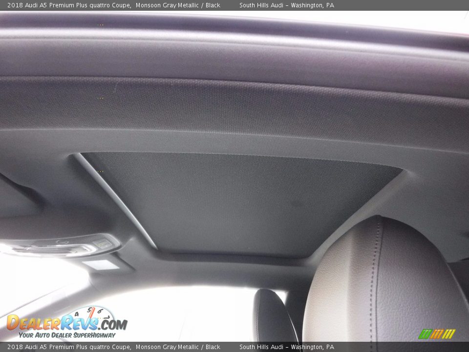 Sunroof of 2018 Audi A5 Premium Plus quattro Coupe Photo #16