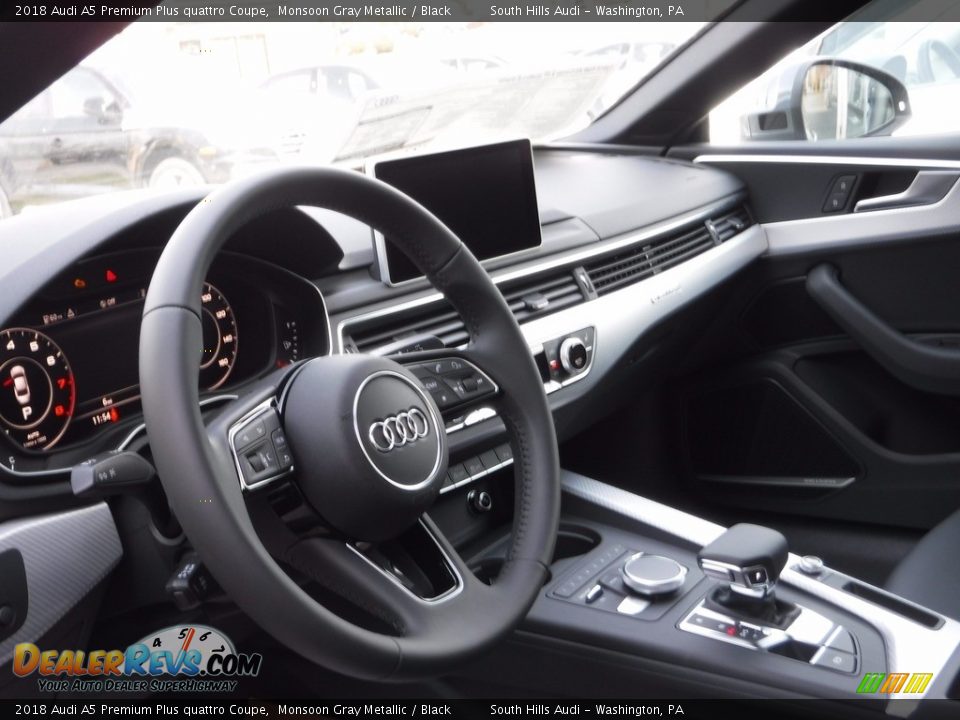Dashboard of 2018 Audi A5 Premium Plus quattro Coupe Photo #17