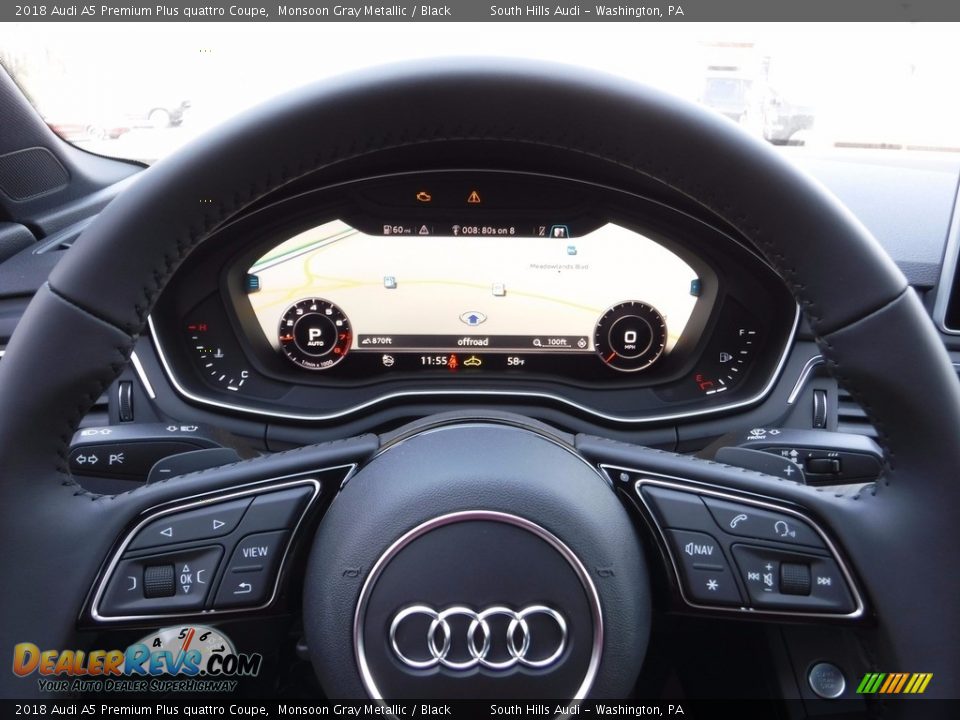 Navigation of 2018 Audi A5 Premium Plus quattro Coupe Photo #27