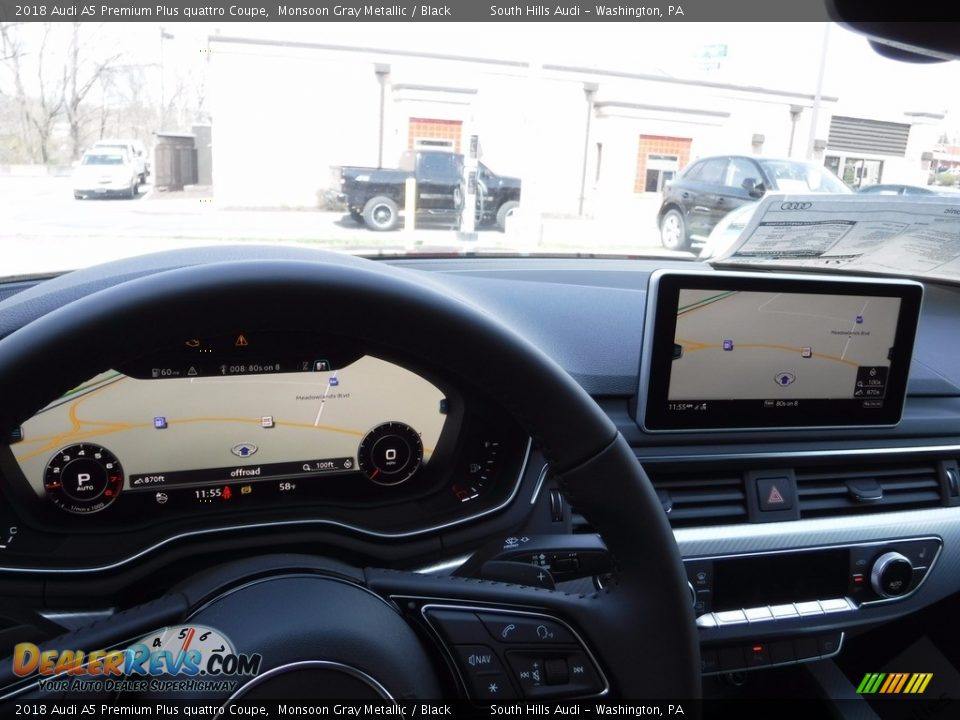 Navigation of 2018 Audi A5 Premium Plus quattro Coupe Photo #30