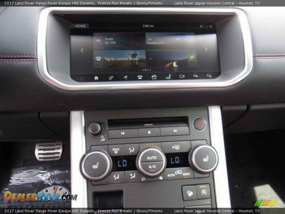 Controls of 2017 Land Rover Range Rover Evoque HSE Dynamic Photo #19
