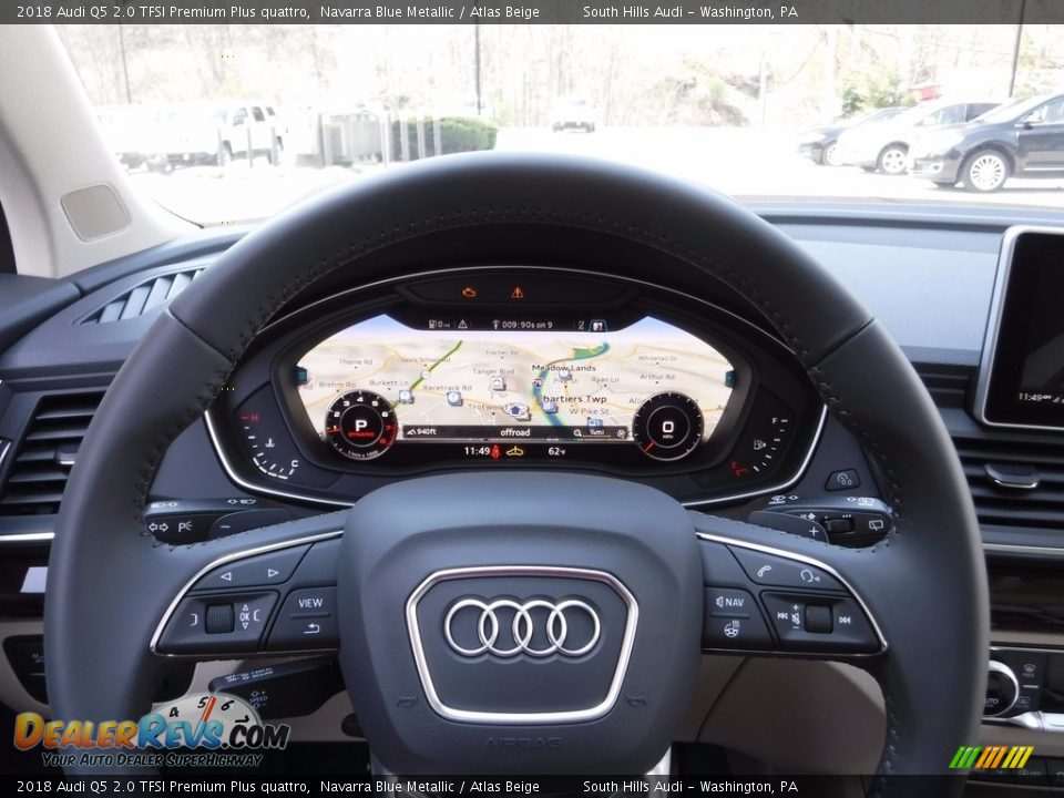 2018 Audi Q5 2.0 TFSI Premium Plus quattro Steering Wheel Photo #26