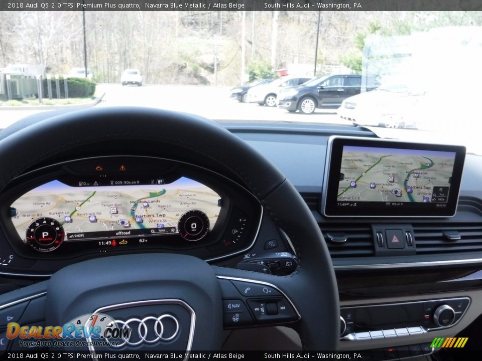 Dashboard of 2018 Audi Q5 2.0 TFSI Premium Plus quattro Photo #30