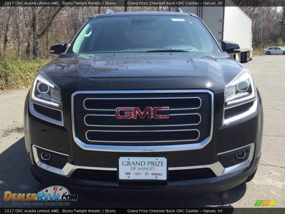 2017 GMC Acadia Limited AWD Ebony Twilight Metallic / Ebony Photo #2