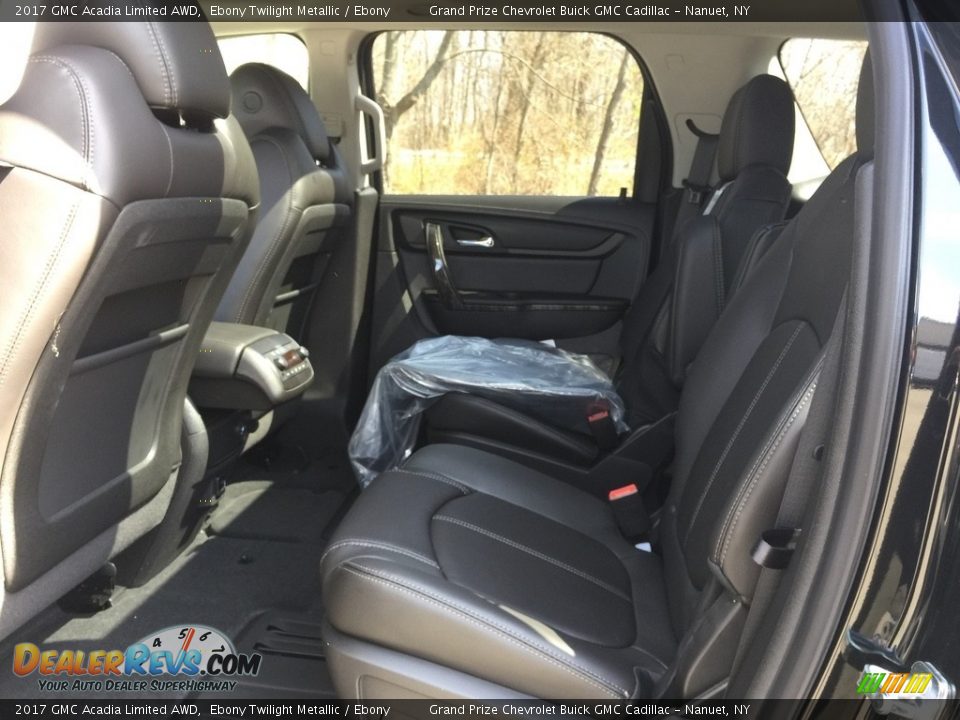 2017 GMC Acadia Limited AWD Ebony Twilight Metallic / Ebony Photo #7