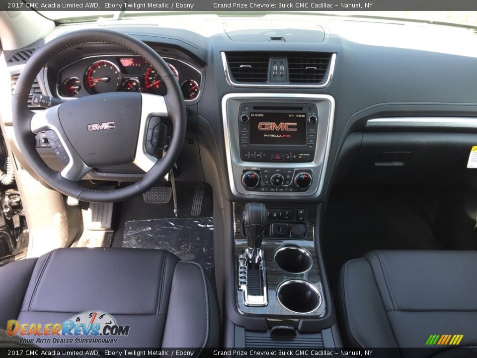2017 GMC Acadia Limited AWD Ebony Twilight Metallic / Ebony Photo #8
