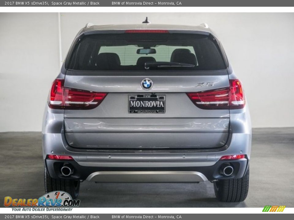 2017 BMW X5 sDrive35i Space Gray Metallic / Black Photo #4