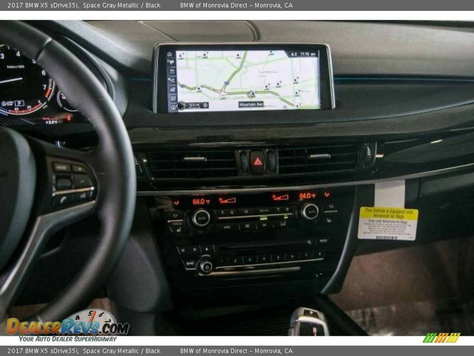 2017 BMW X5 sDrive35i Space Gray Metallic / Black Photo #5