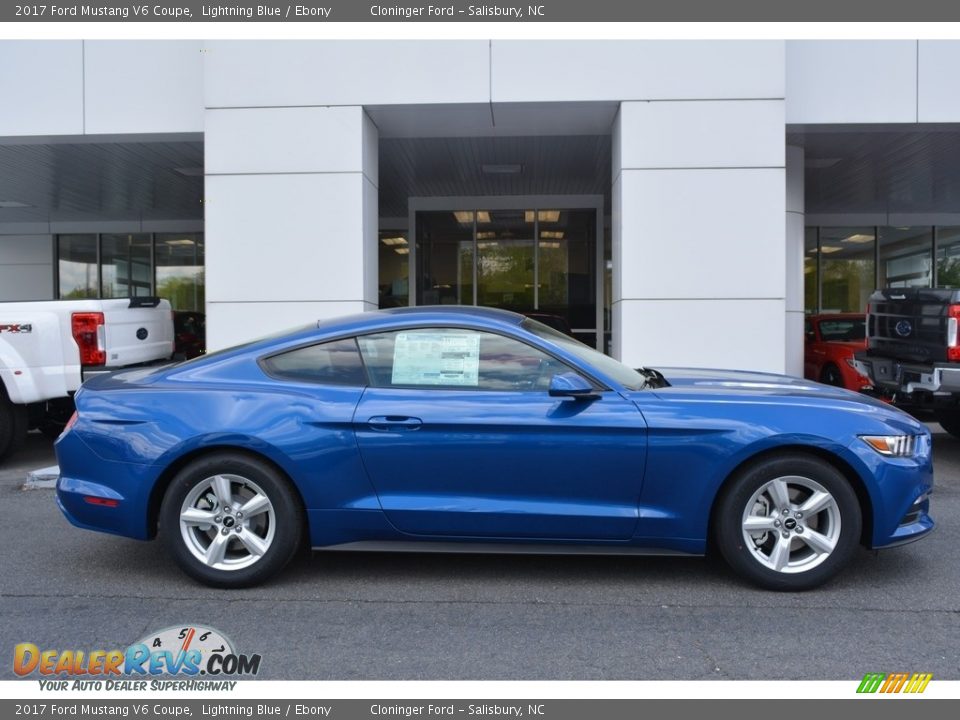 Lightning Blue 2017 Ford Mustang V6 Coupe Photo #2