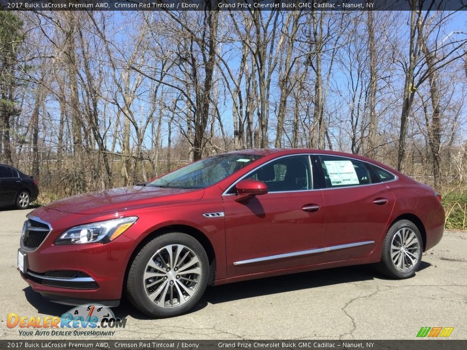 2017 Buick LaCrosse Premium AWD Crimson Red Tintcoat / Ebony Photo #1
