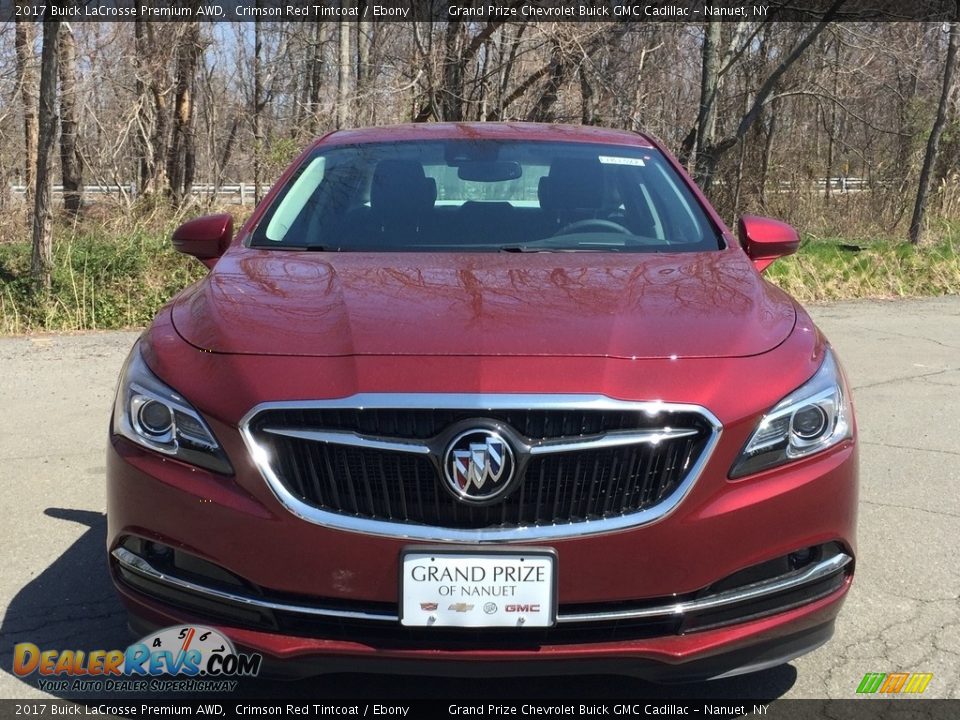 2017 Buick LaCrosse Premium AWD Crimson Red Tintcoat / Ebony Photo #2