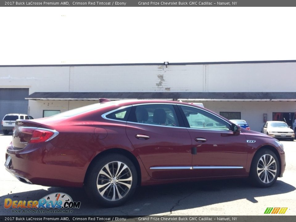 2017 Buick LaCrosse Premium AWD Crimson Red Tintcoat / Ebony Photo #4