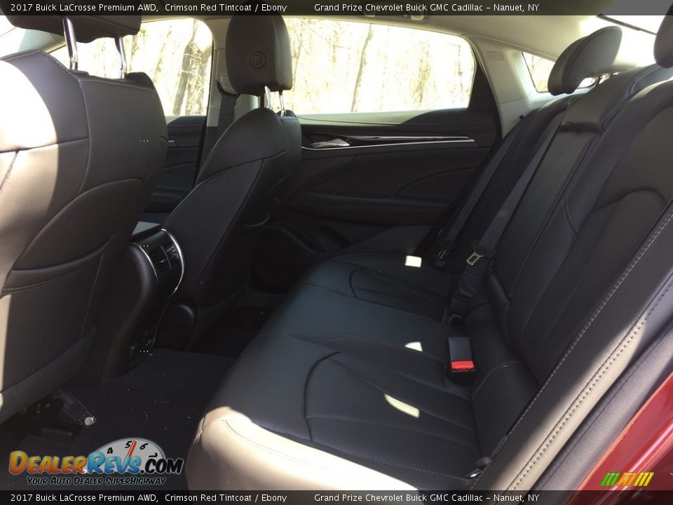 2017 Buick LaCrosse Premium AWD Crimson Red Tintcoat / Ebony Photo #7