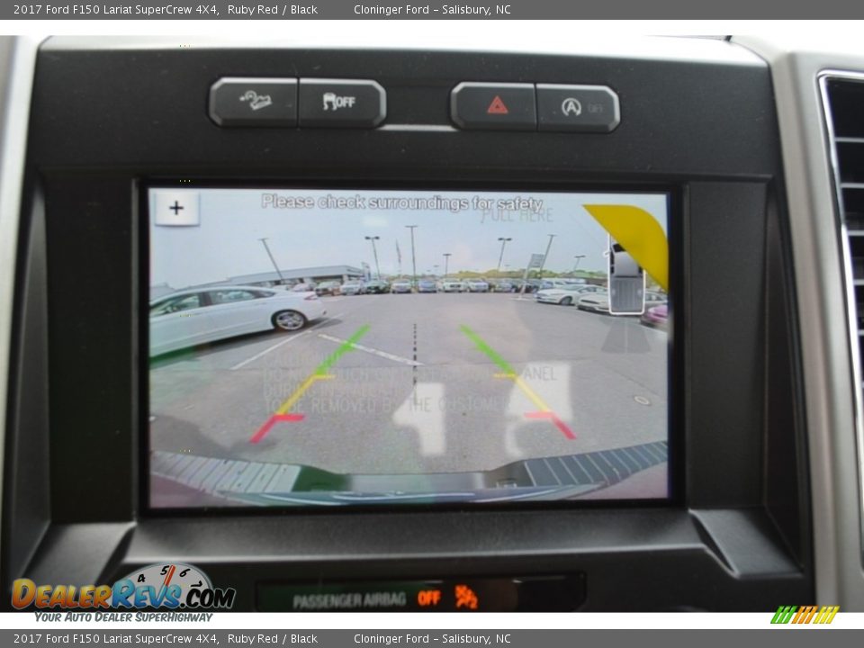 2017 Ford F150 Lariat SuperCrew 4X4 Ruby Red / Black Photo #15