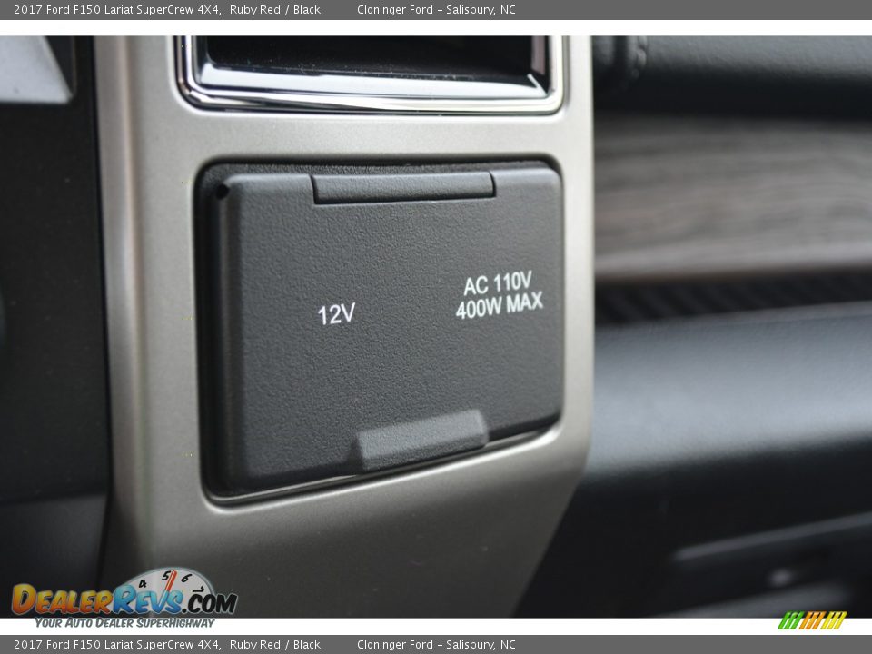 2017 Ford F150 Lariat SuperCrew 4X4 Ruby Red / Black Photo #20