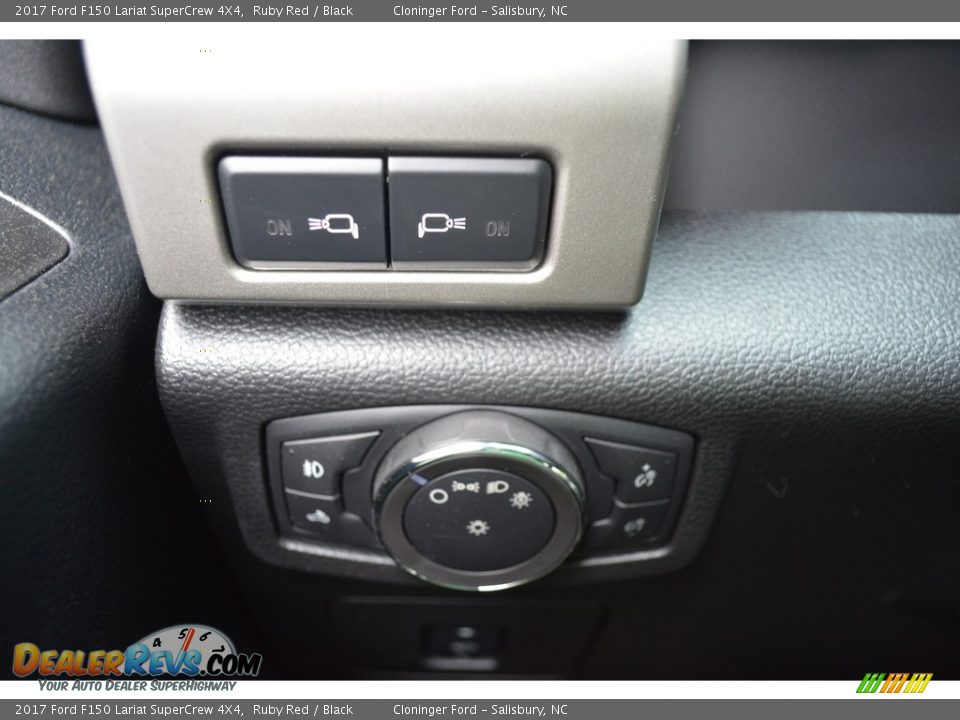 2017 Ford F150 Lariat SuperCrew 4X4 Ruby Red / Black Photo #22