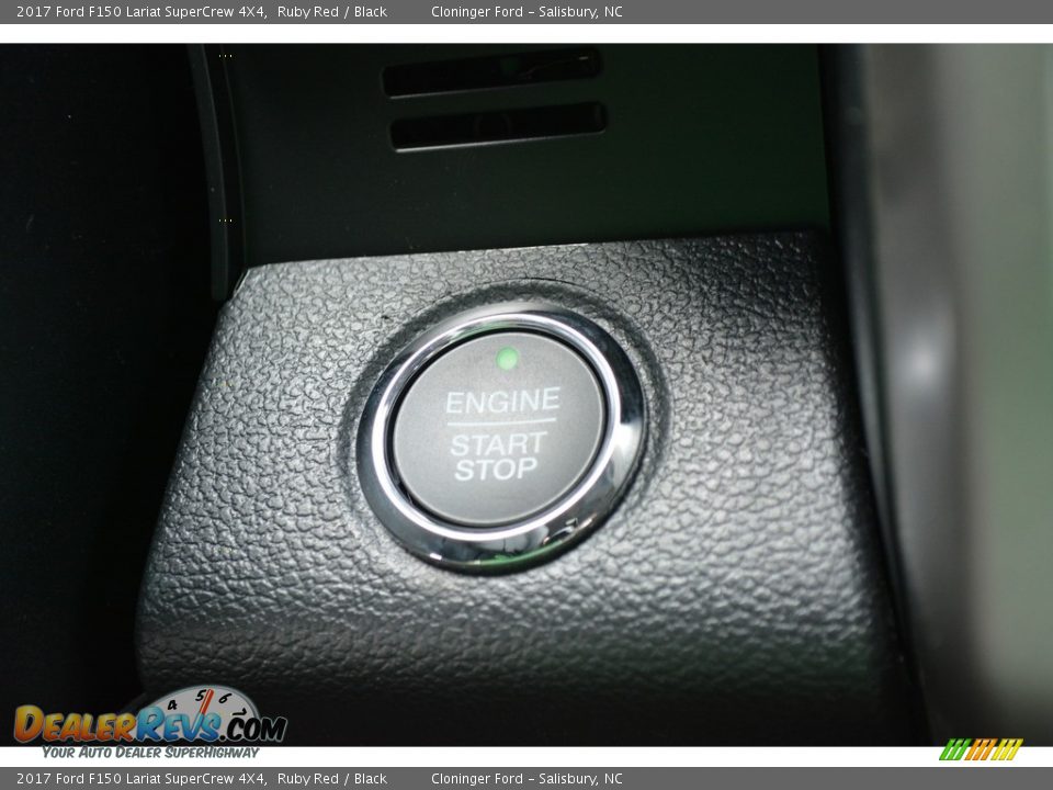 2017 Ford F150 Lariat SuperCrew 4X4 Ruby Red / Black Photo #25