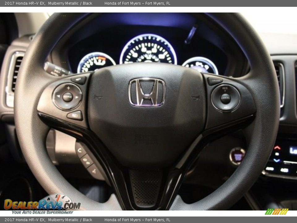 2017 Honda HR-V EX Mulberry Metallic / Black Photo #12