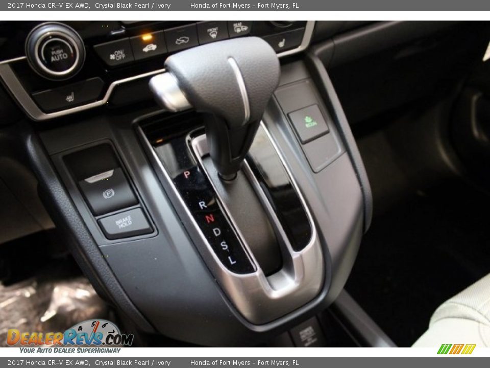 2017 Honda CR-V EX AWD Crystal Black Pearl / Ivory Photo #18