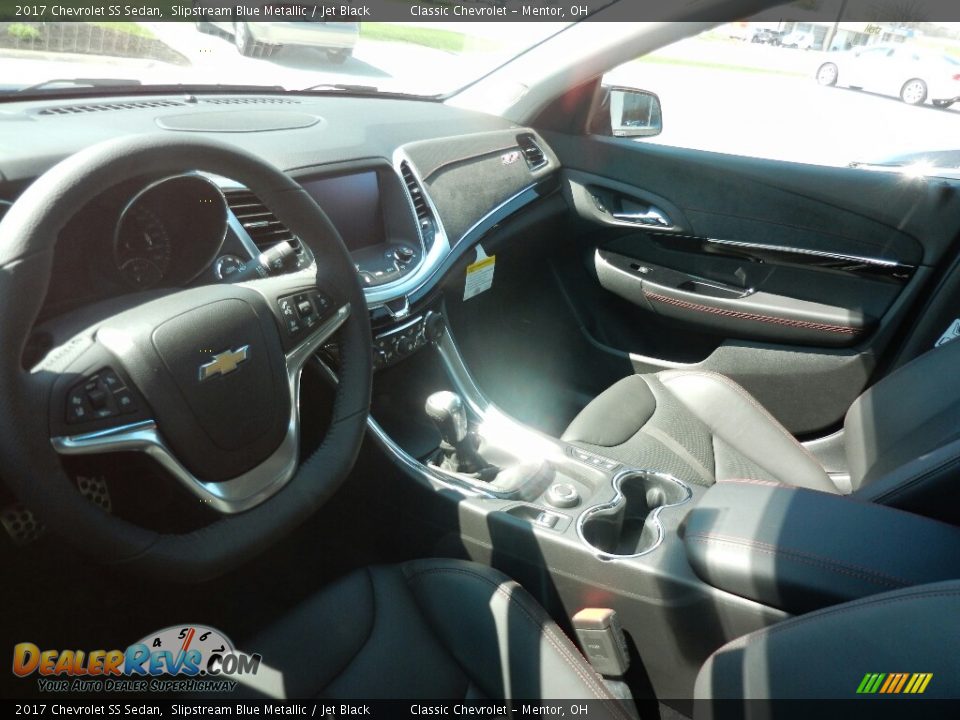 Jet Black Interior - 2017 Chevrolet SS Sedan Photo #7