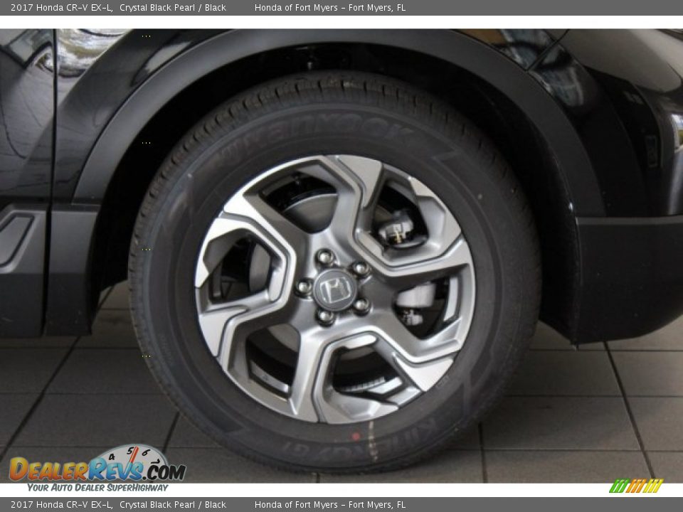 2017 Honda CR-V EX-L Crystal Black Pearl / Black Photo #2
