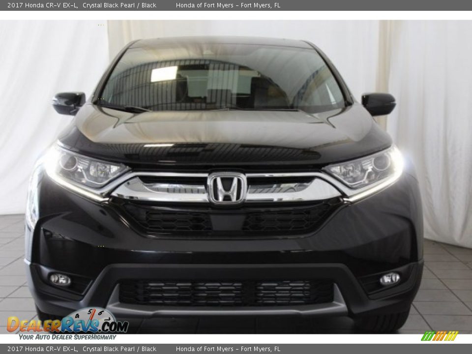 2017 Honda CR-V EX-L Crystal Black Pearl / Black Photo #4