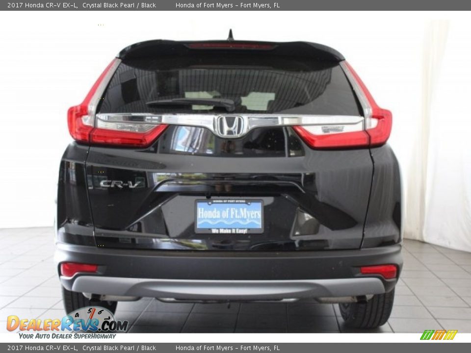 2017 Honda CR-V EX-L Crystal Black Pearl / Black Photo #6