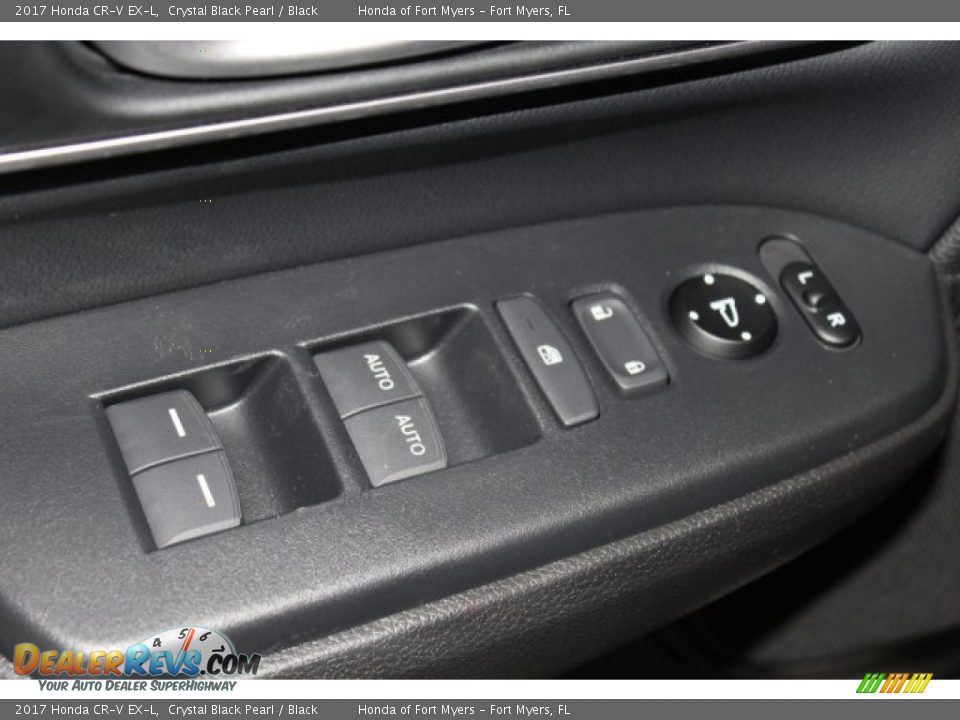 2017 Honda CR-V EX-L Crystal Black Pearl / Black Photo #8